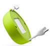 Quirky Powercurl V2 POP 60W Wire Organizer, Green