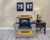 NFL San Diego Chargers Recliner Waterproof Furniture Protector With Pockets