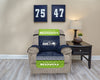 NFL Seattle Seahawks Recliner Waterproof Furniture Protector With Pockets