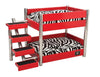 LazyBonezz Metropolitan Pet Bunk-Bed Red