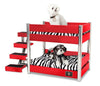 LazyBonezz Metropolitan Pet Bunk-Bed Red