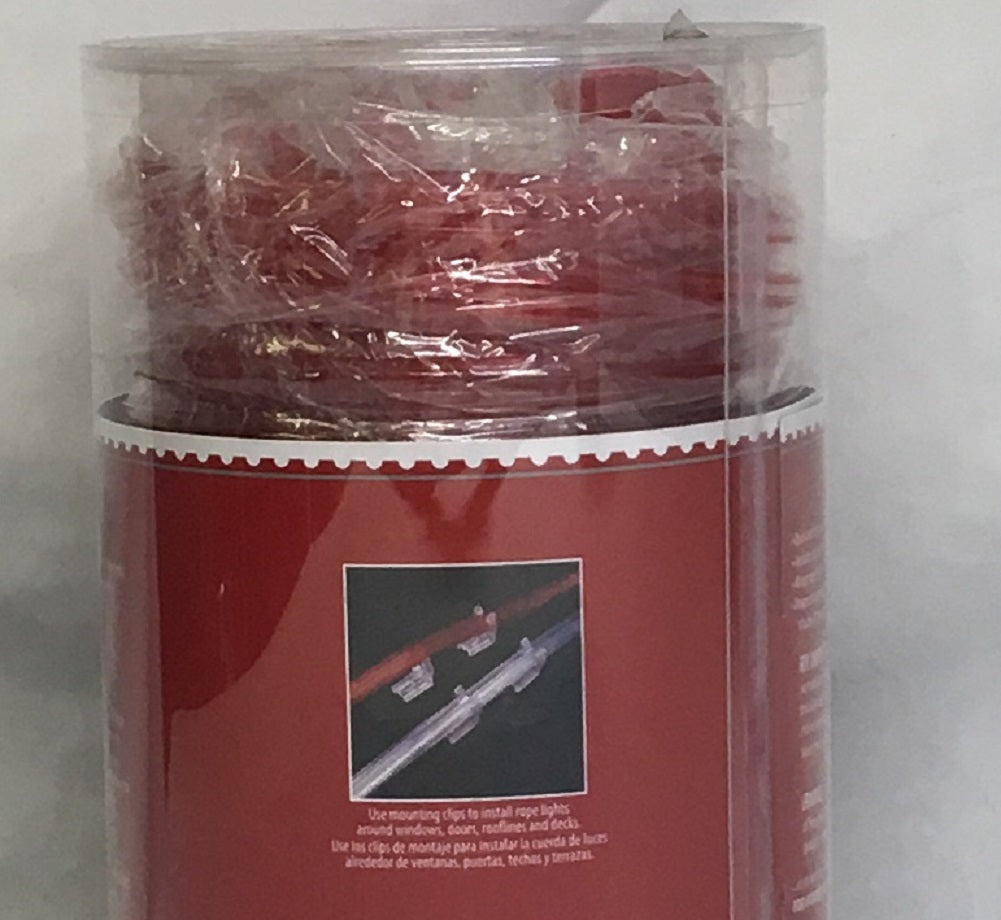 Holiday Time Christmas Lights 18' Crystalized Rope Light Red | My Quick Buy