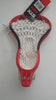 STX DUCE Lacrosse Head with White Power V Stringing, Red