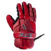 STX Lacrosse 10" K-18 Lacrosse Gloves, Red, Medium