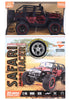 Power Craze Safari Racer Red RC Car Top Speed 20 MPH All Terrain Tires 2.4G