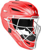 Under Armour Youth Carbon Tech Baseball Catcher Helmet Scarlet (Age 7-12)