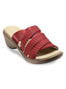 Spenco Women's Virginia Red Sandal, Size 7