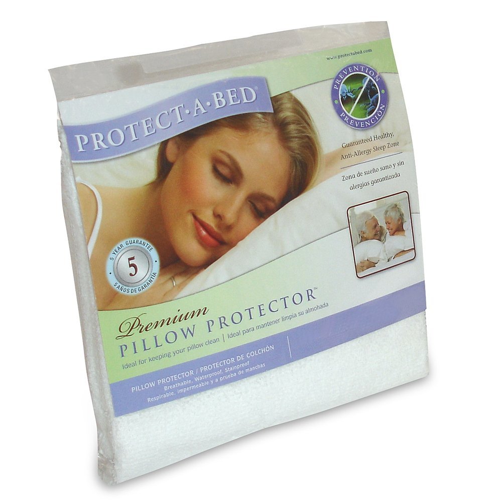 Protect-A-Bed Premium Pillow Protector, Queen