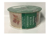 3 Rolls Fall Maple Leaves & Swirls Gold Wire Edge  Autumn Holiday Wreath Bow Ribbon 2.5" Wide by 50 Yds