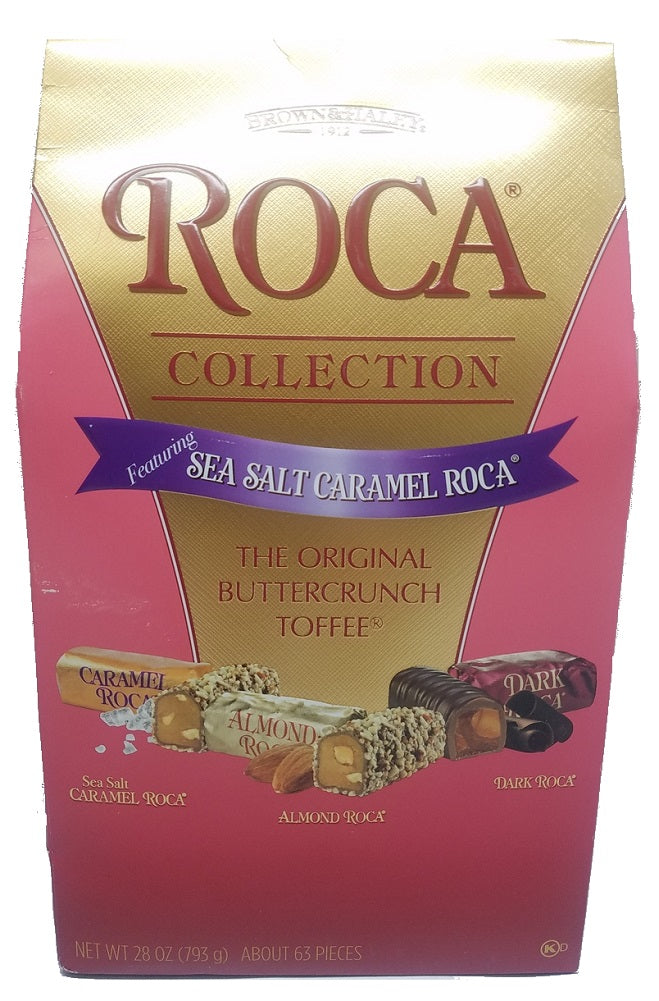 Butter Crunch Roca Brown & Haley Roca Original Buttercrunch Toffee Caramel/Almond/Dark Ro ...