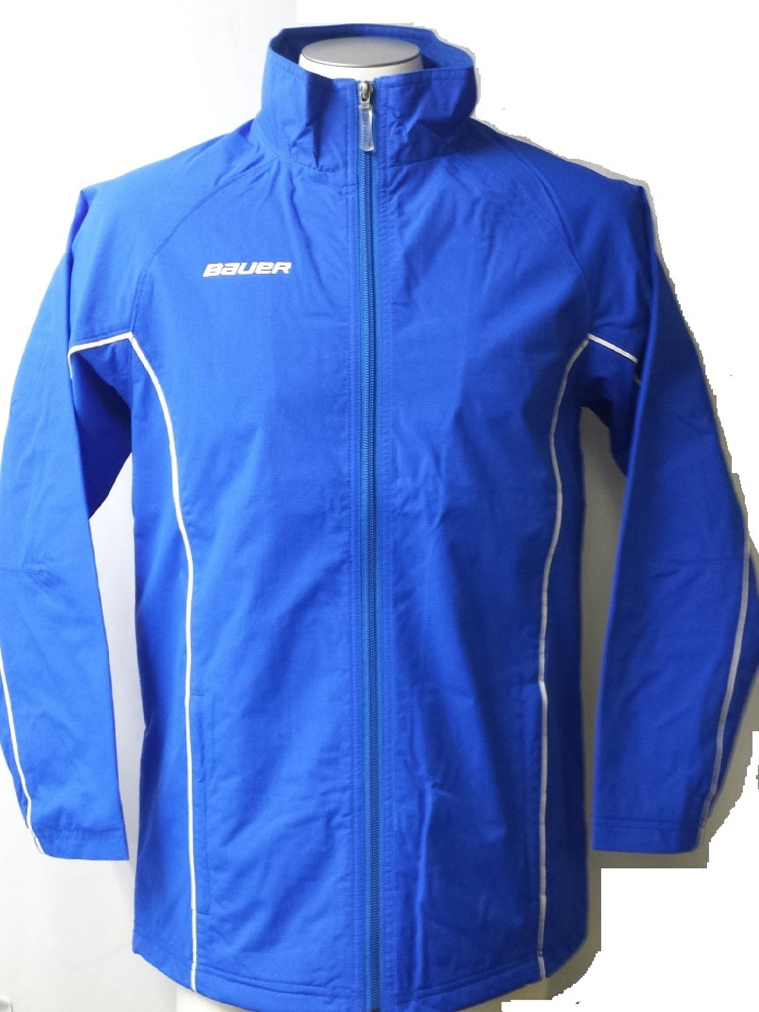 Bauer Youth Warm Up Jacket, Royal X-Small
