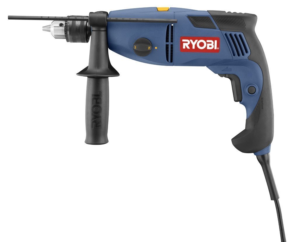 Factory-Reconditioned Ryobi ZRD552HK 1/2-Inch Two-Speed Hammer Drill