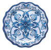 Member's Mark French Country 18-Piece Melamine Dinnerware Set, Blue
