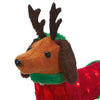 Holiday Time Christmas Light-Up Plush Dachshund 22" Long