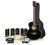 Keith Urban Acoustic Electric Guitar On Tour 40-pc Guitar Pkg, Rich Black, Right