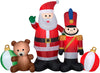 Gemmy 5-ft Lighted Santa Christmas Inflatable