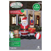 Gemmy 5-ft Lighted Santa Christmas Inflatable