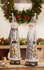 Indoor Santa and Snowman with LED Lights 1900319