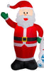 Holiday Time 8.5FT Santa with Merry Christmas Sign Airblown Inflatable