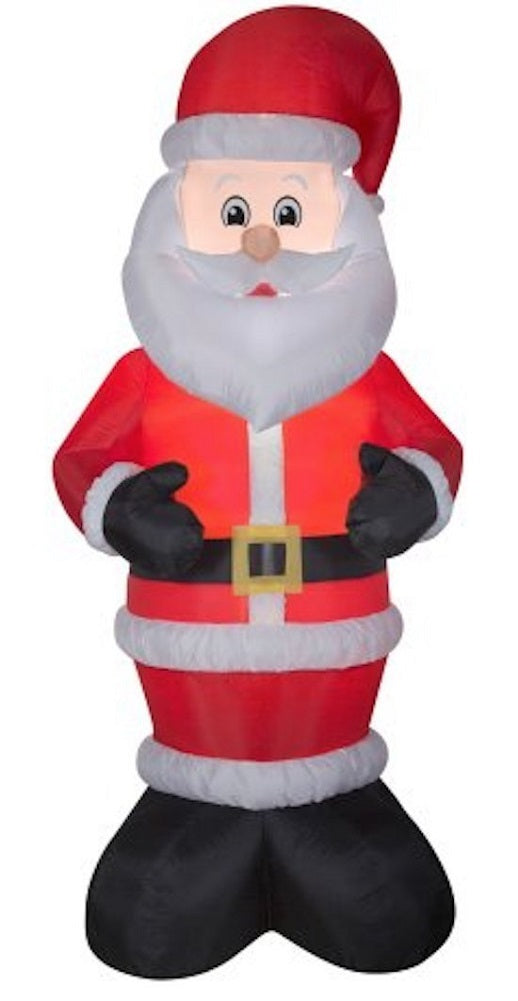 Airblown Inflatable Santa Claus in Santa Suit and Hat 10 Foot