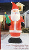 Holiday Living 10 ft Projection Airblown Santa Inflatable Holding Tree