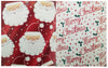 Double Sided Christmas Wrap Foil Santa Face/Paper Merry Christmas 269 Sq Ft