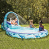 Member's Mark Inflatable Shark Park Pool & Slide 150" x 90" x 55"