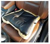 Seville Classics Genuine Sheepskin Short Wool Seat Cushion for Extreme Comfort