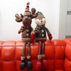 Shelf-Sitters 2-Pack Reindeer Snowman