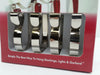 The Original MantleClip 4pk Silver Stocking Holder