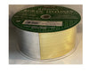 Kirkland Signature Silver Gold Double Side Reversible Ribbon 2.5"  50 Yards