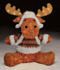 Trimming Traditions Sitting Moose Wearing Plaid Jacket  24 in