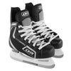 DR Sports 113 Men's Hockey Skate Black/Silver, Size 12