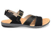 Spenco Women's Ashley Black Sandal, Size 5