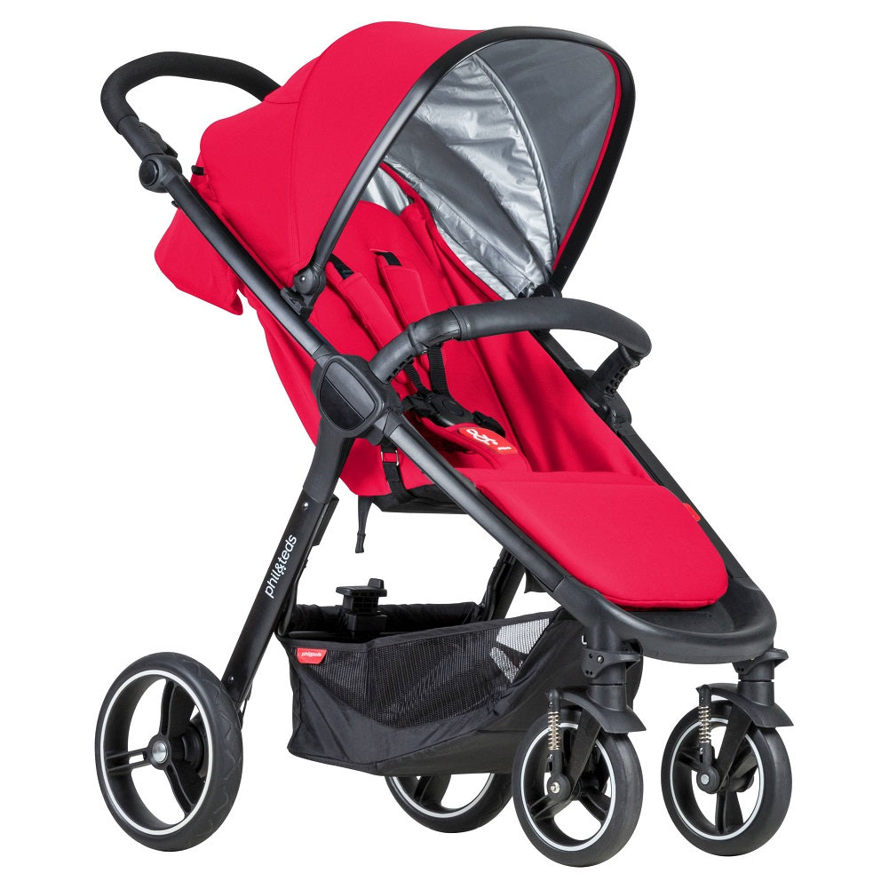 phil & teds Smart Buggy stroller, Cherry