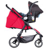 phil & teds Smart Buggy stroller, Cherry