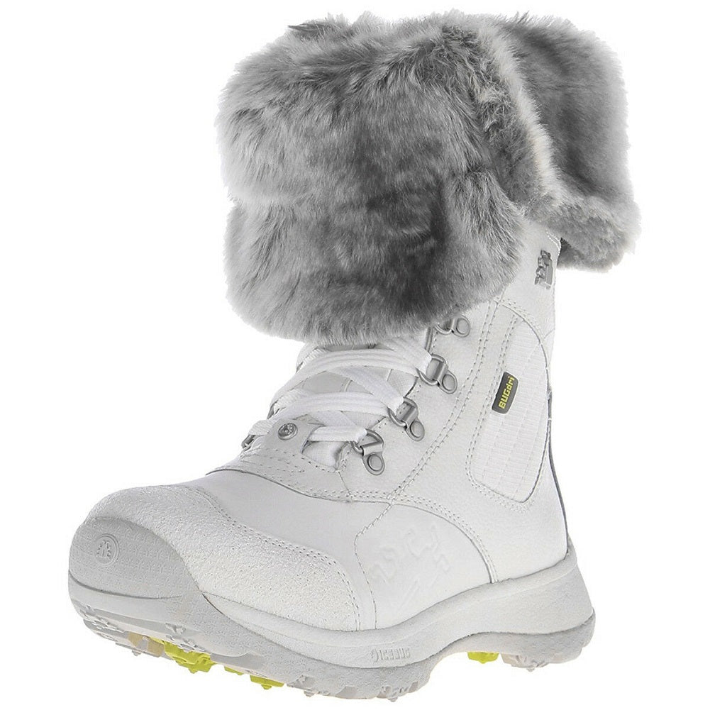 Icebug Women's Meribel BUGsole Snow/White Winter Boot Size 8.5
