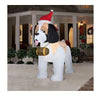 Gemmy Airblown 9 FT  Inflatable Giant St. Bernard