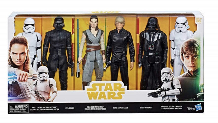 Disney Hasbro Star Wars 12" Epic Rivals Action Figures- 6 Pack