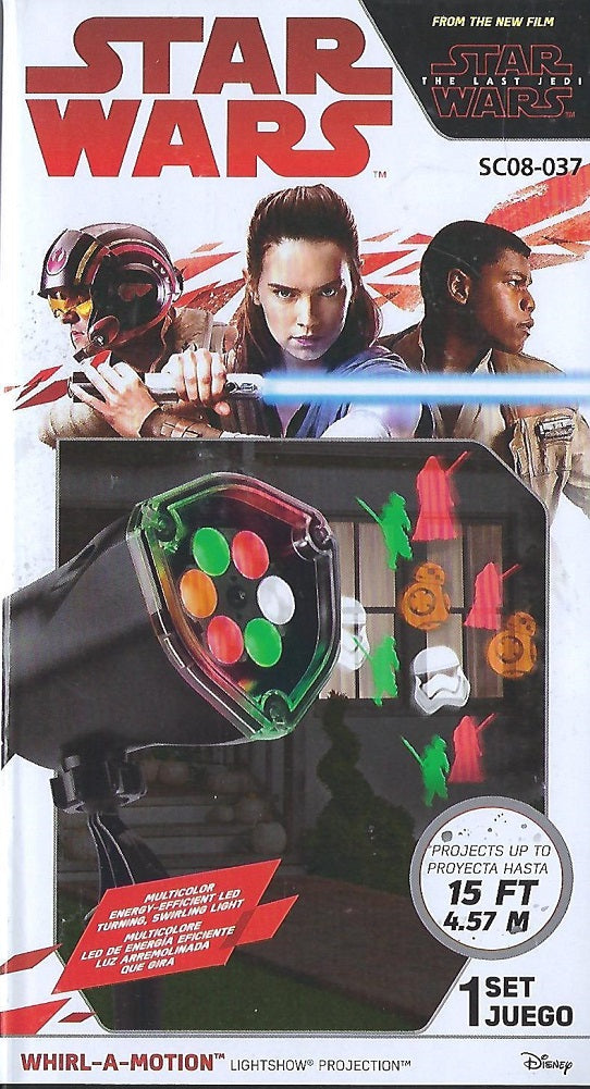 Disney Star Wars Whirl-A-Motion Lightshow Projection
