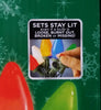 Sylvania Stay-lit 50-Count LED C9 Lights, Multi-Color