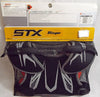 STX Lacrosse Stinger Black Shoulder Pad for Beginner-Intermediate, XX-Small