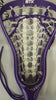 STX Fortress Strung Lacrosse Head Purple Plum