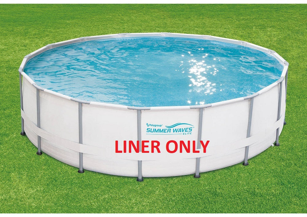 Replacement 14' X 42" Summer Waves Elite Frame Round Pool LINER ONLY