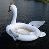 Sun Pleasure 6-Person Inflatable Party Island 9' Sunny Swan Island