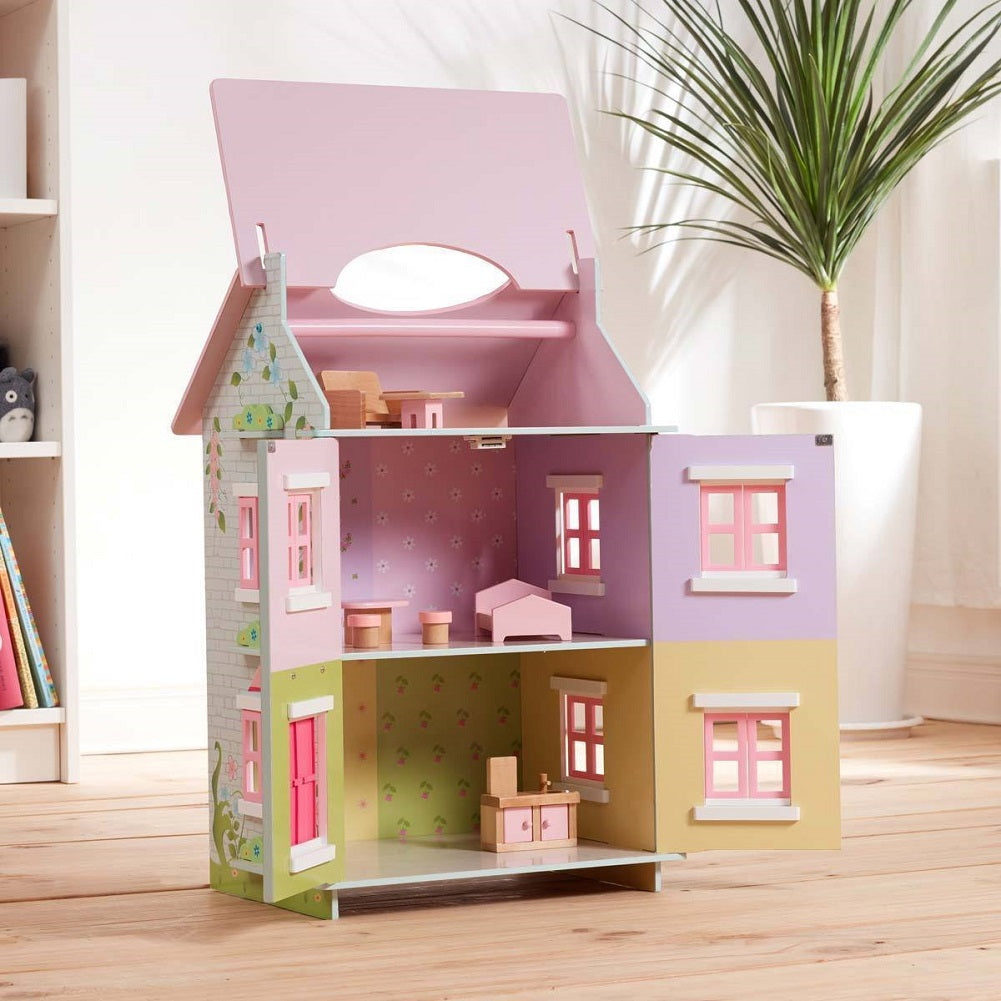 Teamson garden shop cottage portable dollhouse