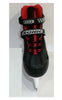 DR Sports Men's Softboot Ice Hockey Skate Black/Red, Size 11