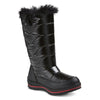 Cat & Jack Girls' Nicole Zipper Black Winter Boots, Size 13