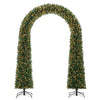 Holiday Time 9-FT Pre-Lit Arch Tree Leland Pine, Clear Lights