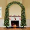 Holiday Time 9-FT Pre-Lit Arch Tree Leland Pine, Clear Lights